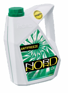 Антифриз зеленый 10кг G11 10526 -40°C NORD STREAM
