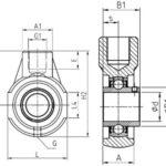 Hanger bearing unit_UCEHE-400