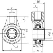 Hanger bearing unit_UCEHE-400