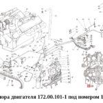 ustanovka_dvigatelya_opora_perehodnogo_ystroistva_yamz_236_172_00_101_1