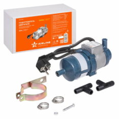 Подогреватель предпусковой электрический ГОЛЬФСТРИМ-3000 с помпой 220В 3000Вт AIRLINE AE-PP-04