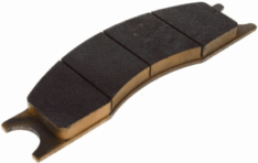 Колодки тормозные (1шт.) W080200010 (аналог: 72006560B/75700434/9F850-27A020000A0) ZL50/ZL30/ZL40/-744
