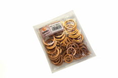 Набор медных шайб в комплекте №10 по 10шт с 6-24мм толщина 1,5 мм (шт)