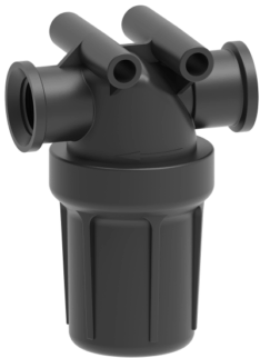 Фильтр линейный G1/2F 50mesh черный (аналог: 3240T023)